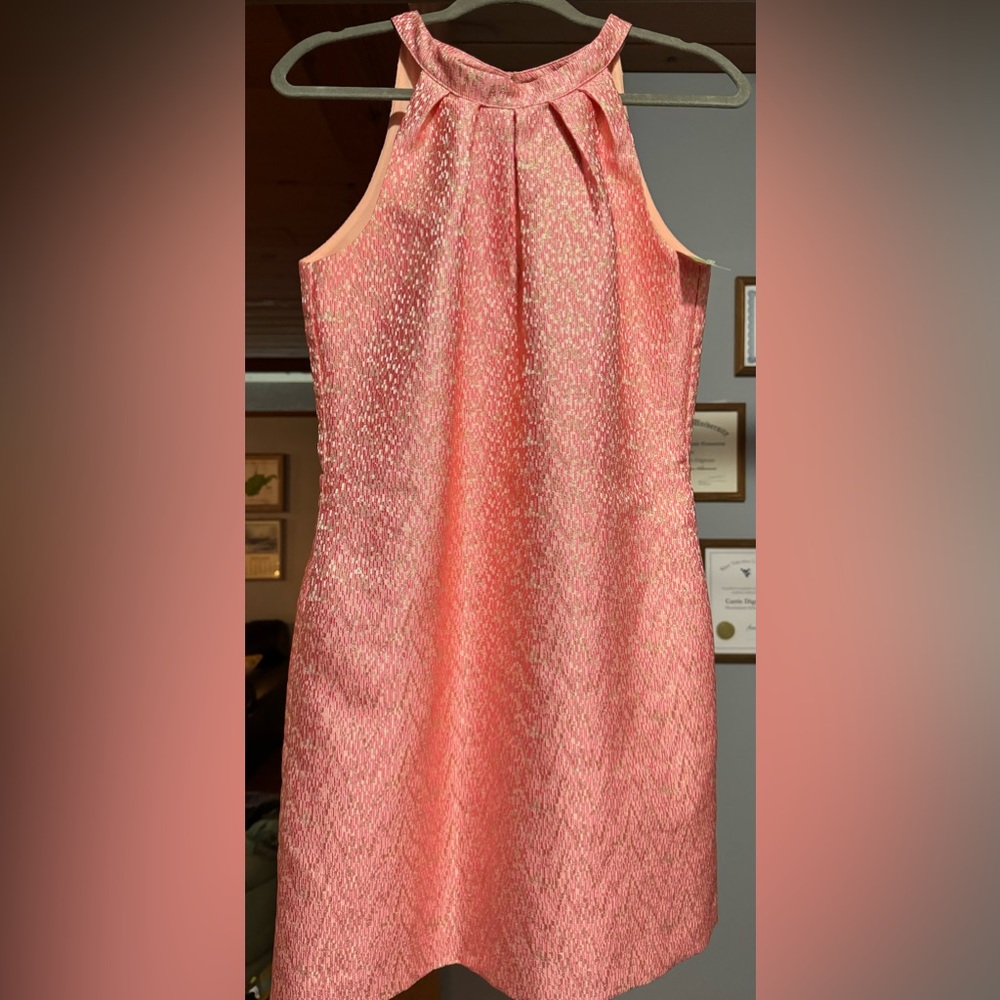 Pink and Gold Britt Ryan Dress